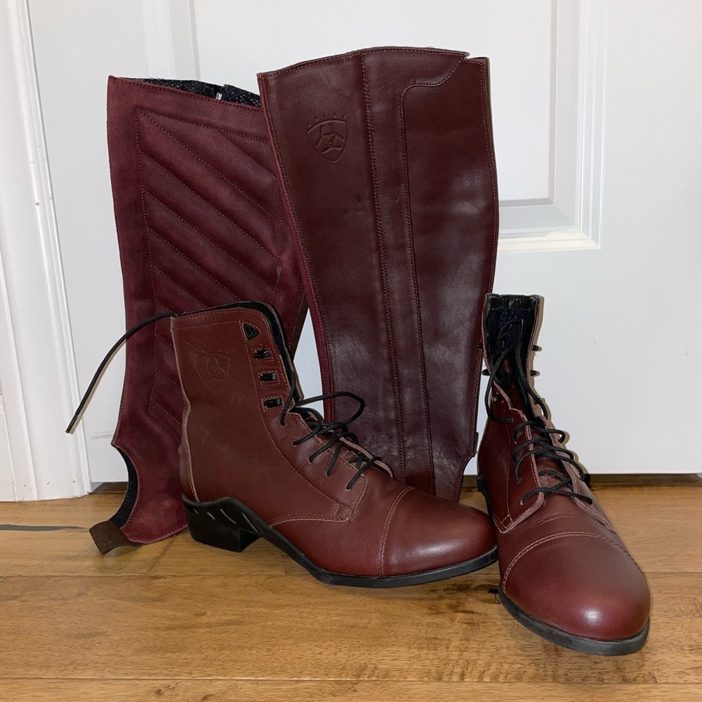Ariat Boots & Half Chaps